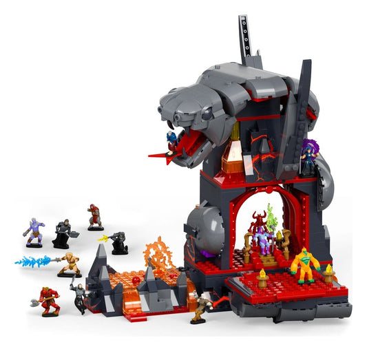 Masters of the Universe Mattel Brick Shop Bauset Snake Mountain Image 1