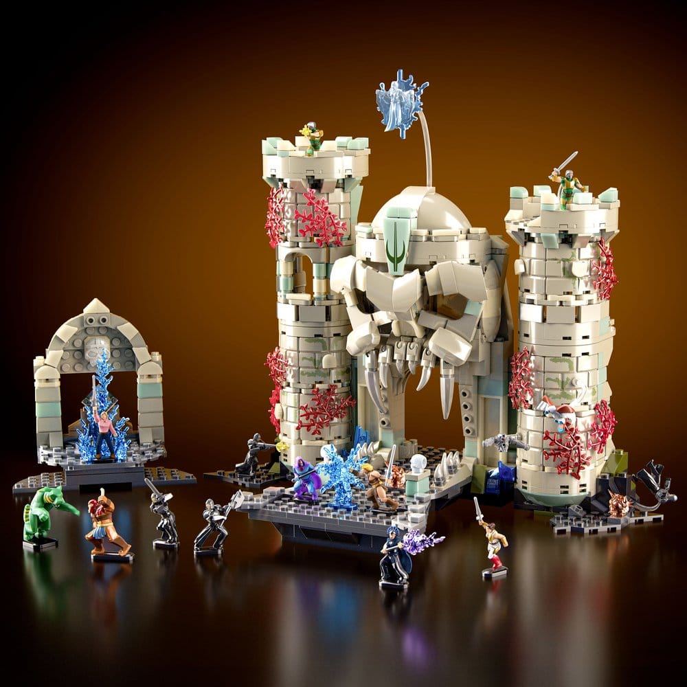 Masters of the Universe Mattel Brick Shop Bauset Castle Grayskull Image 7