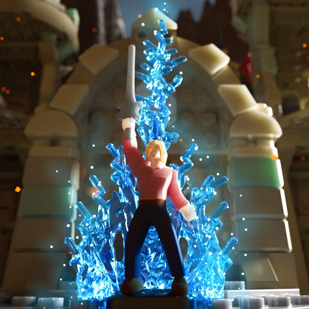 Masters of the Universe Mattel Brick Shop Bauset Castle Grayskull Image 8