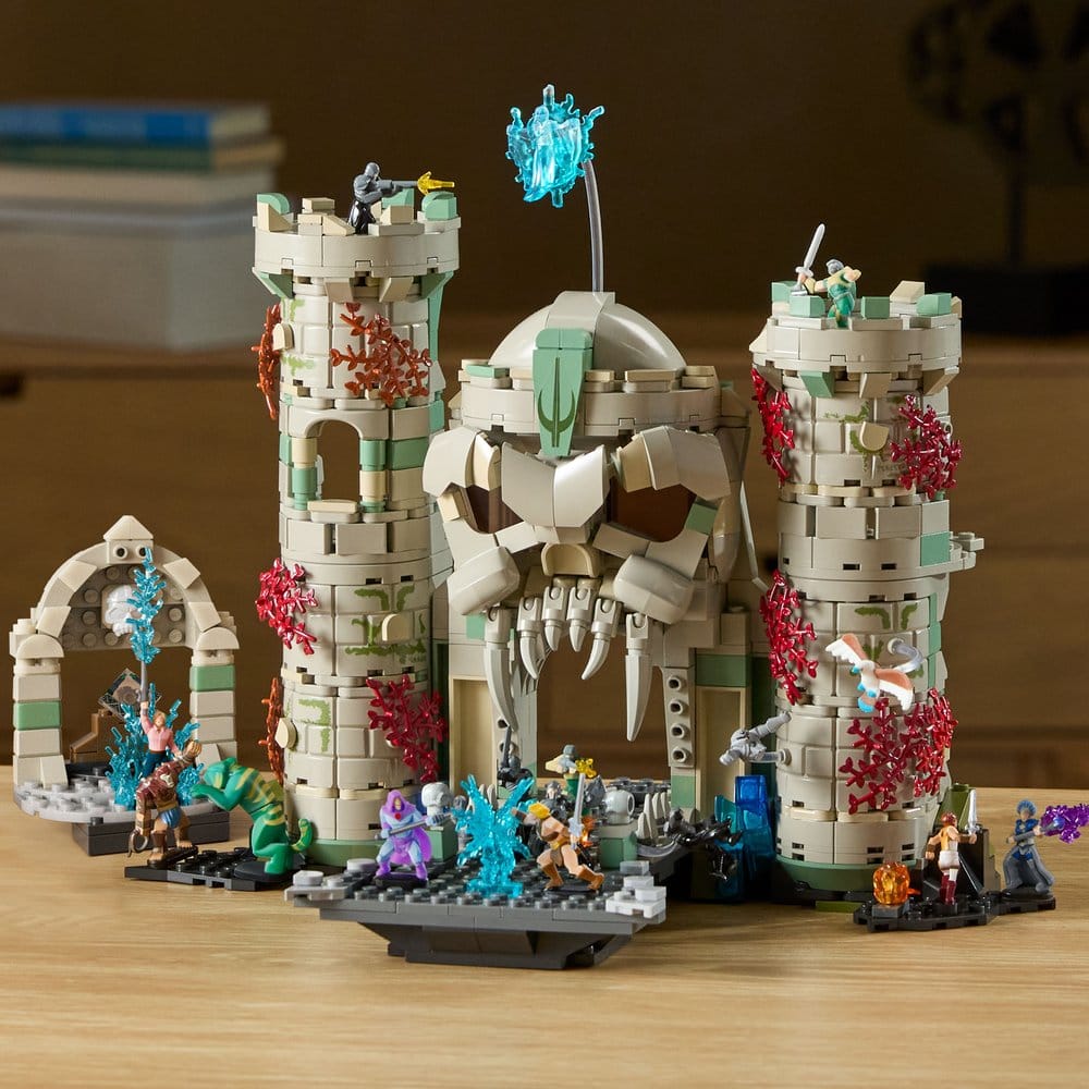 Masters of the Universe Mattel Brick Shop Bauset Castle Grayskull Image 9