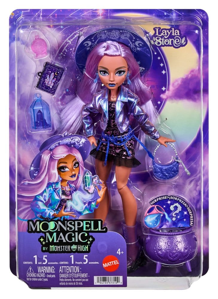 Monster High Moonspell Magic Puppe Layla Stone Image 6
