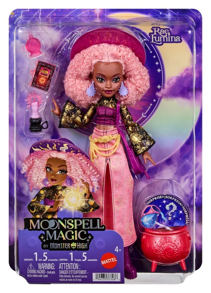 Monster High Moonspell Magic Puppe Rae Lumina Image 6