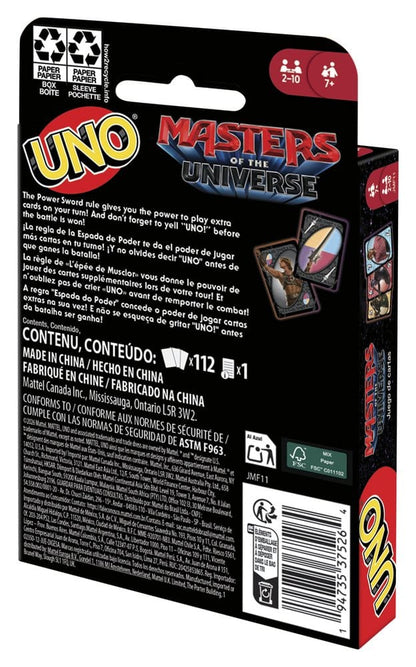 Masters of the Universe 2026 Movie UNO Kartenspiel Image 5