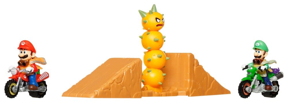 Der Super Mario Galaxy Film Hot Wheels Spielset Mario & Luigi Wüstensprung Image 5