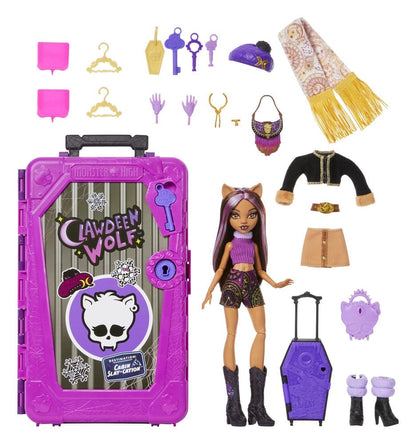 Monster High Skulltimate Secrets Puppe Clawdeen Wolf Image 4