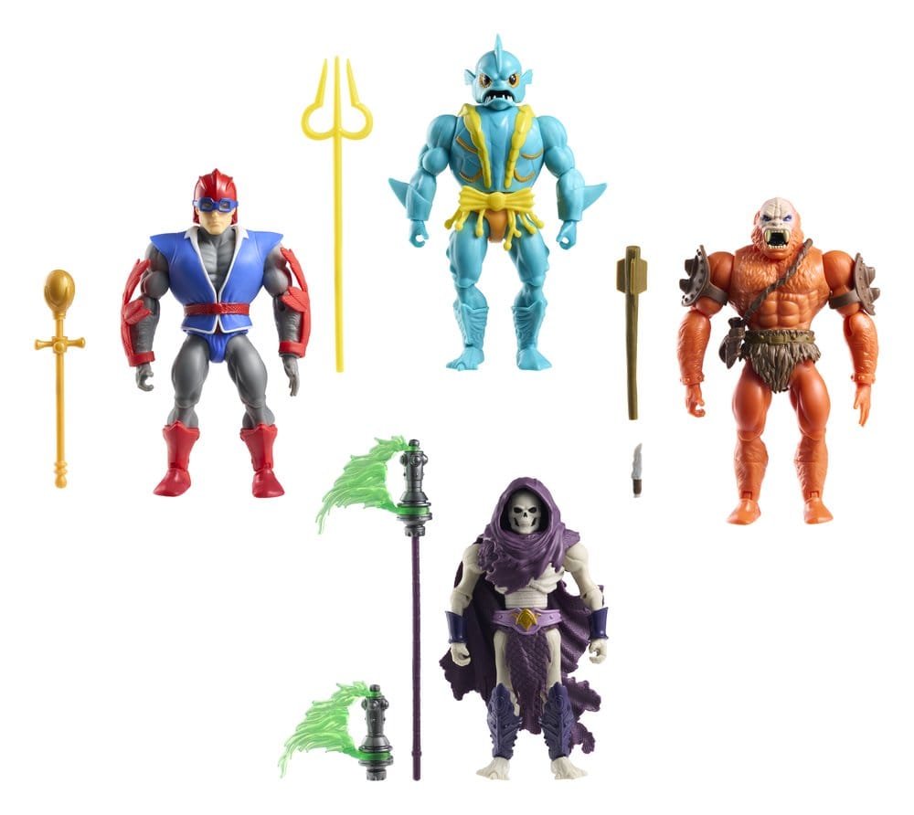 Masters of the Universe Origins Actionfiguren 4er-Pack Battle for Subternia 14 cm Image 11