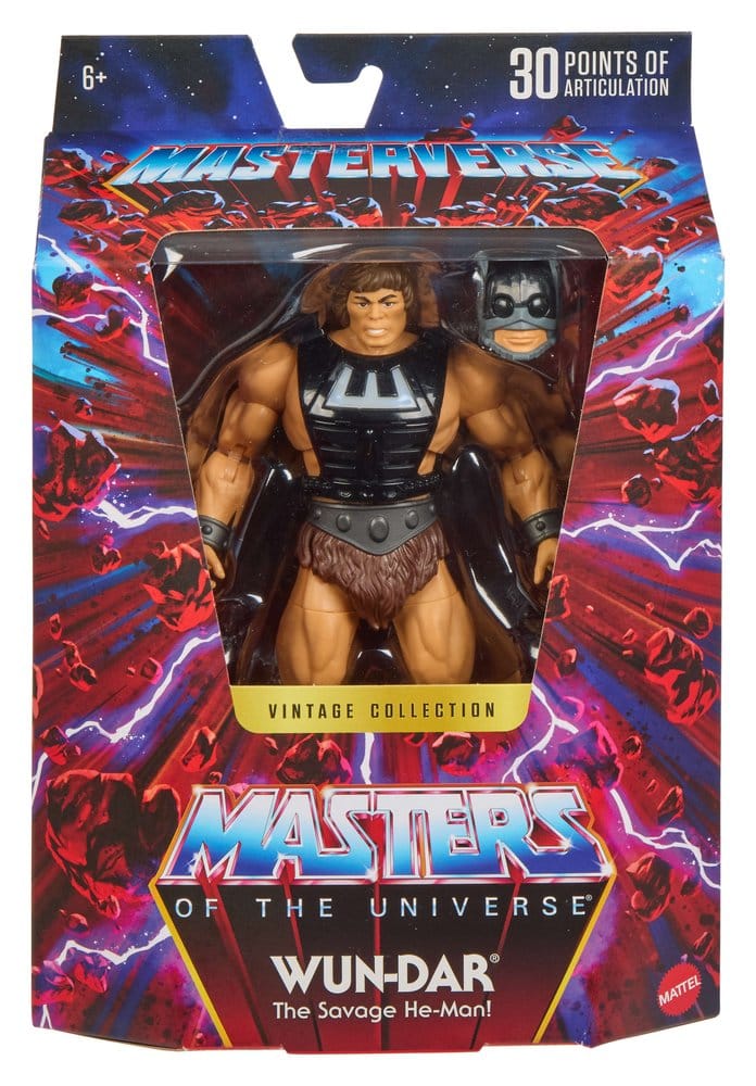 Masters of the Universe Masterverse Actionfigur Vintage Collection: Wun-Dar 18 cm Image