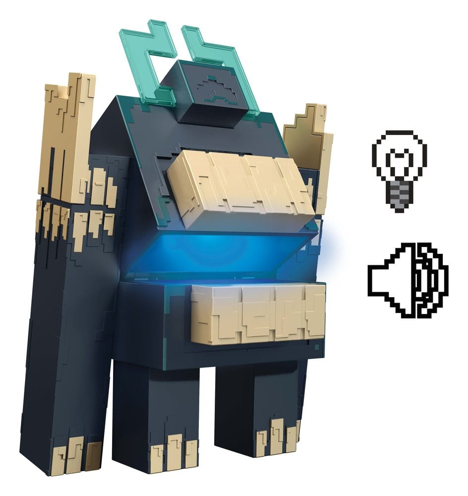 Minecraft Dungeons II Actionfigur mit Licht und Sound Twisted Warden Image 3