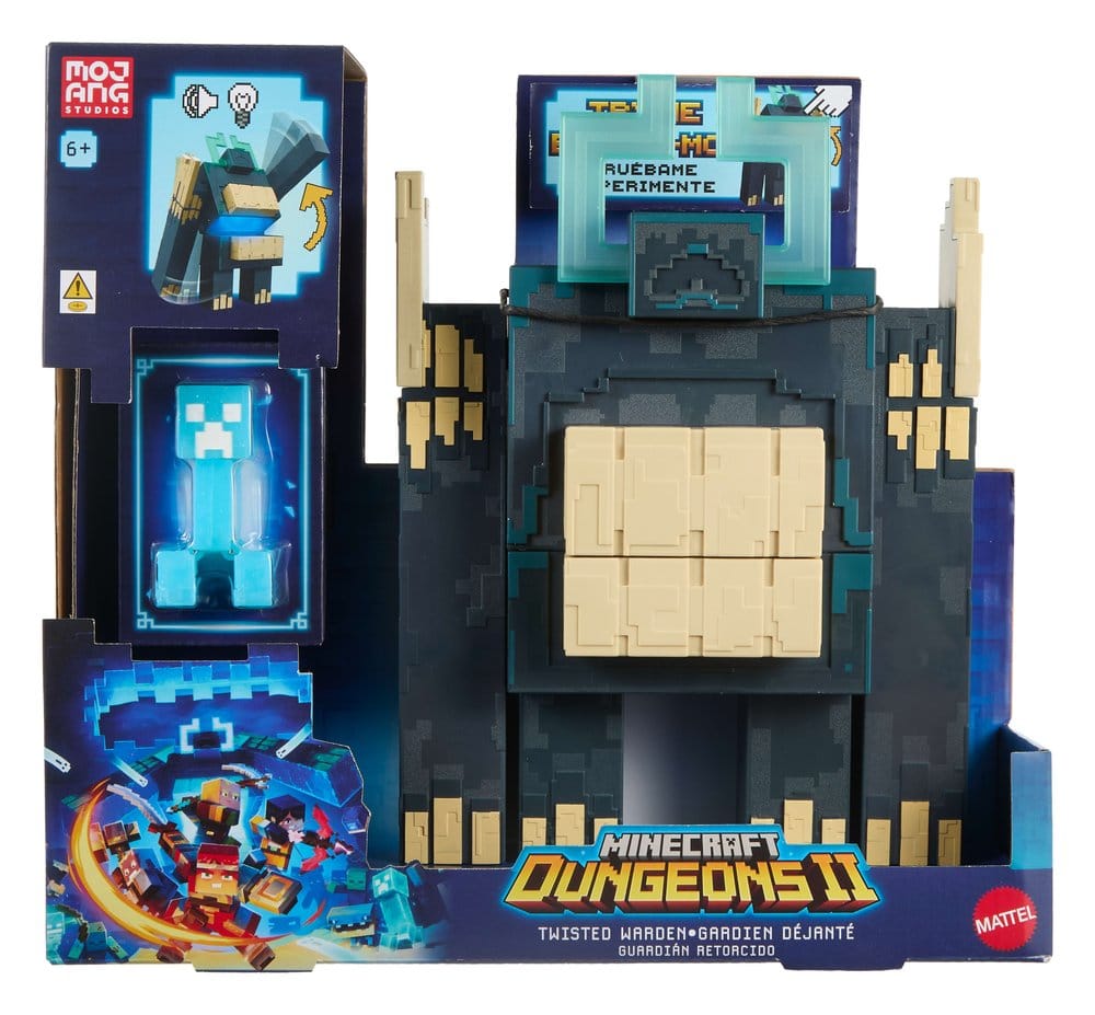 Minecraft Dungeons II Actionfigur mit Licht und Sound Twisted Warden Image 6
