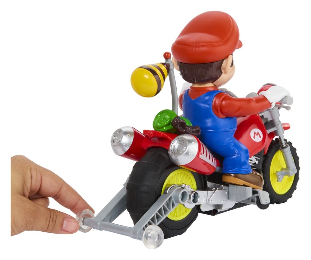 Der Super Mario Galaxy Film Hot Wheels RC Motorrad Mario Wheelie Motocross Image 4