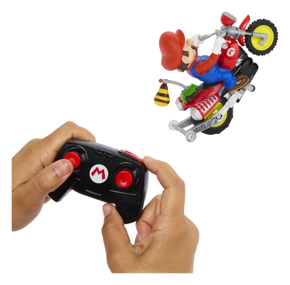 Der Super Mario Galaxy Film Hot Wheels RC Motorrad Mario Wheelie Motocross Image 6