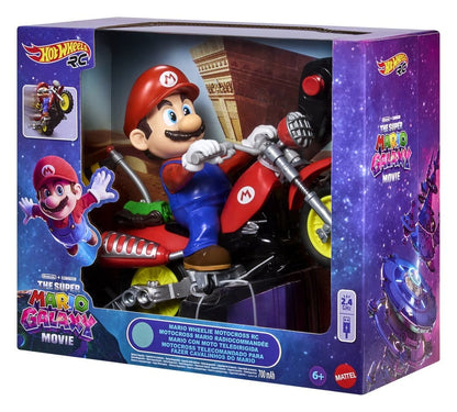 Der Super Mario Galaxy Film Hot Wheels RC Motorrad Mario Wheelie Motocross Image 8
