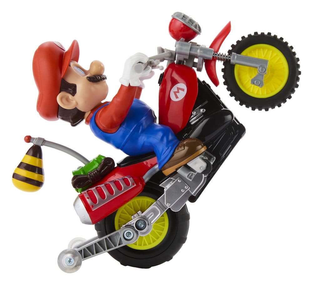 Der Super Mario Galaxy Film Hot Wheels RC Motorrad Mario Wheelie Motocross Image 15