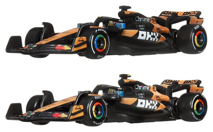 Formel 1 Hot Wheels Premium Die-Cast Fahrzeuge 2er-Pack 1:64 Team McLaren Image 1