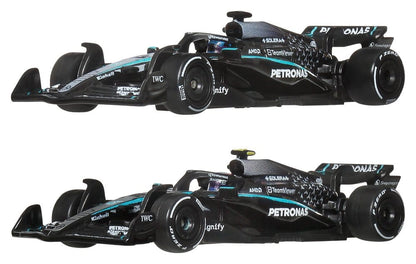 Formel 1 Hot Wheels Premium Die-Cast Fahrzeuge 2er-Pack 1:64 Team Mercedes-AMG PETRONAS Image 1