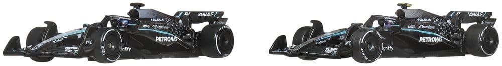 Formel 1 Hot Wheels Premium Die-Cast Fahrzeuge 2er-Pack 1:64 Team Mercedes-AMG PETRONAS Image 4