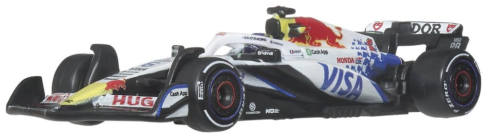 Formel 1 Hot Wheels Premium Die-Cast Fahrzeuge 2er-Pack 1:64 Team Visa Cash App Racing Bulls Image 2