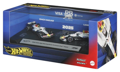 Formel 1 Hot Wheels Premium Die-Cast Fahrzeuge 2er-Pack 1:64 Team Visa Cash App Racing Bulls Image 5