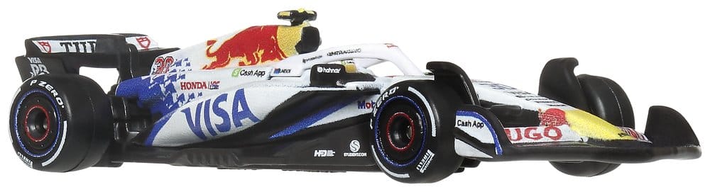 Formel 1 Hot Wheels Premium Die-Cast Fahrzeuge 2er-Pack 1:64 Team Visa Cash App Racing Bulls Image 14