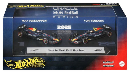 Formel 1 Hot Wheels Premium Die-Cast Fahrzeuge 2er-Pack 1/64 Oracle Red Bull Racing Image 2