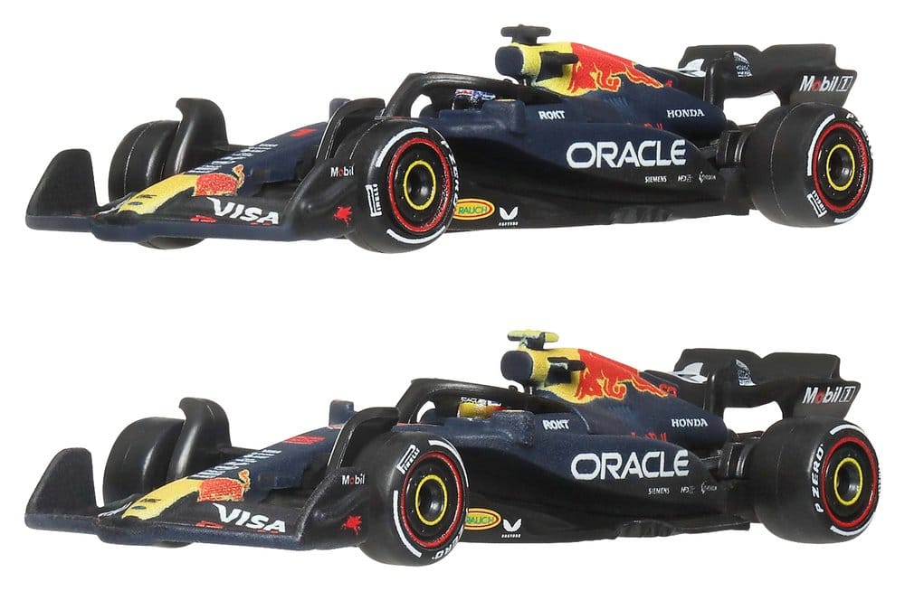 Formel 1 Hot Wheels Premium Die-Cast Fahrzeuge 2er-Pack 1/64 Oracle Red Bull Racing Image 1