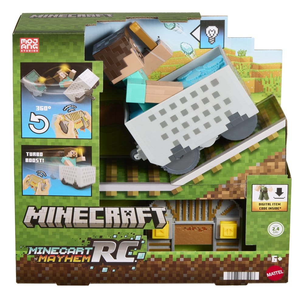 Minecraft RC Fahrzeug Steve in Minecart Image
