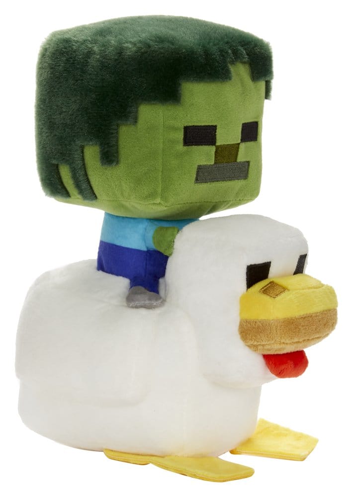 Minecraft Deluxe Plüschfigur Chicken Jockey 20 cm Image 1