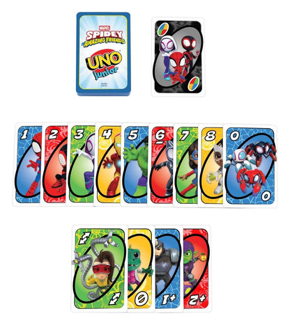 Spidey & His Amazing Friends UNO Junior Kartenspiel Image 3