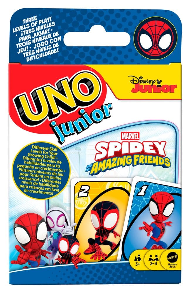 Spidey & His Amazing Friends UNO Junior Kartenspiel Image 1