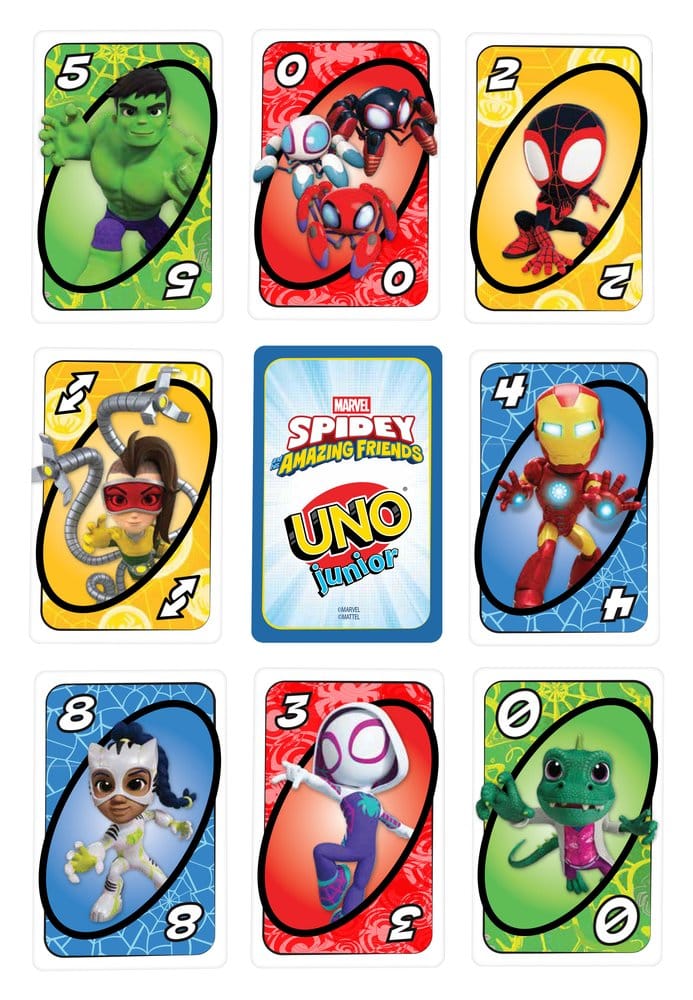Spidey & His Amazing Friends UNO Junior Kartenspiel Image 8
