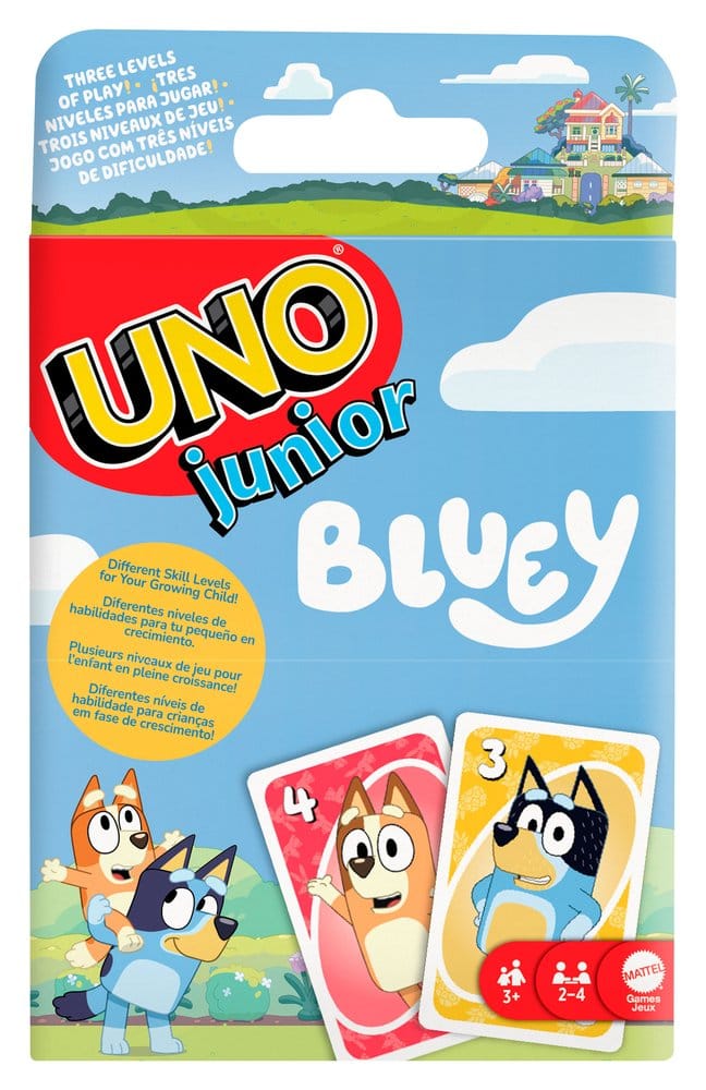 Bluey UNO Junior Kartenspiel Image 1