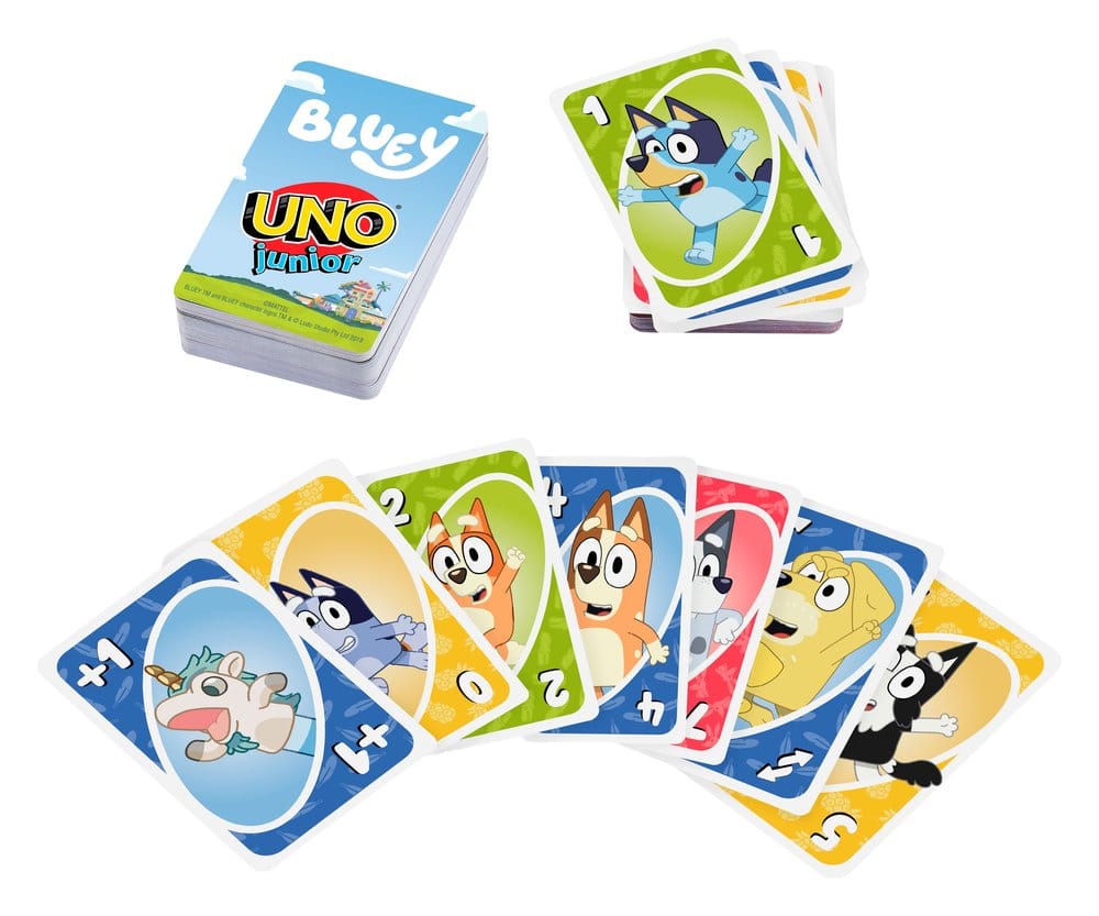Bluey UNO Junior Kartenspiel Image 2