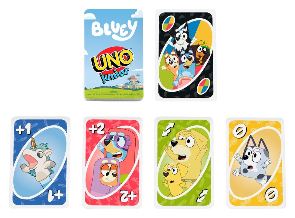 Bluey UNO Junior Kartenspiel Image 7