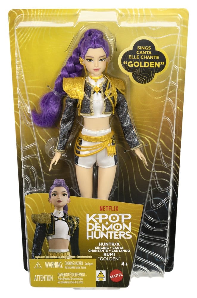 KPop Demon Hunters Singende Puppe Huntrix Rumi (Golden) Image 2