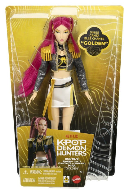 KPop Demon Hunters Singende Puppe Huntrix Mira (Golden) Image 2