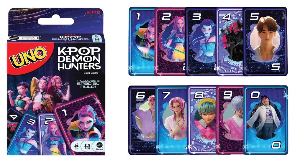 KPop Demon Hunters UNO Kartenspiel Image 2