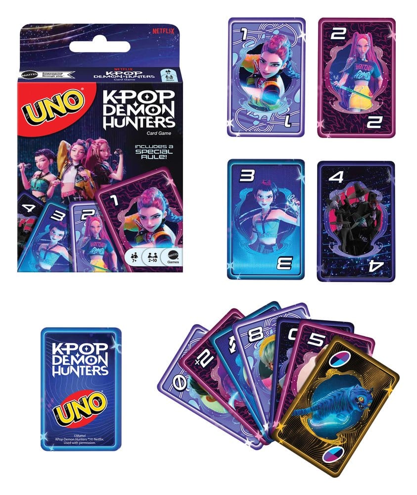KPop Demon Hunters UNO Kartenspiel Image 3