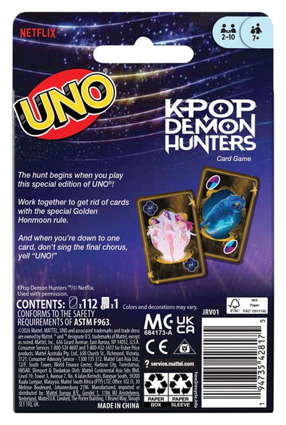 KPop Demon Hunters UNO Kartenspiel Image 5