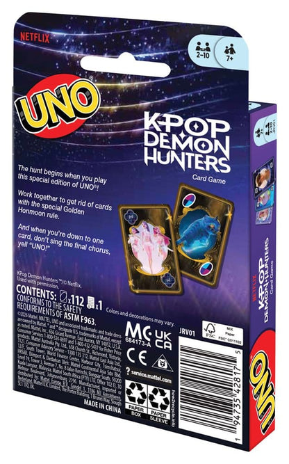 KPop Demon Hunters UNO Kartenspiel Image 6