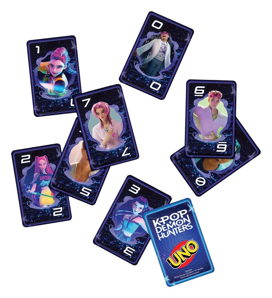 KPop Demon Hunters UNO Kartenspiel Image 8