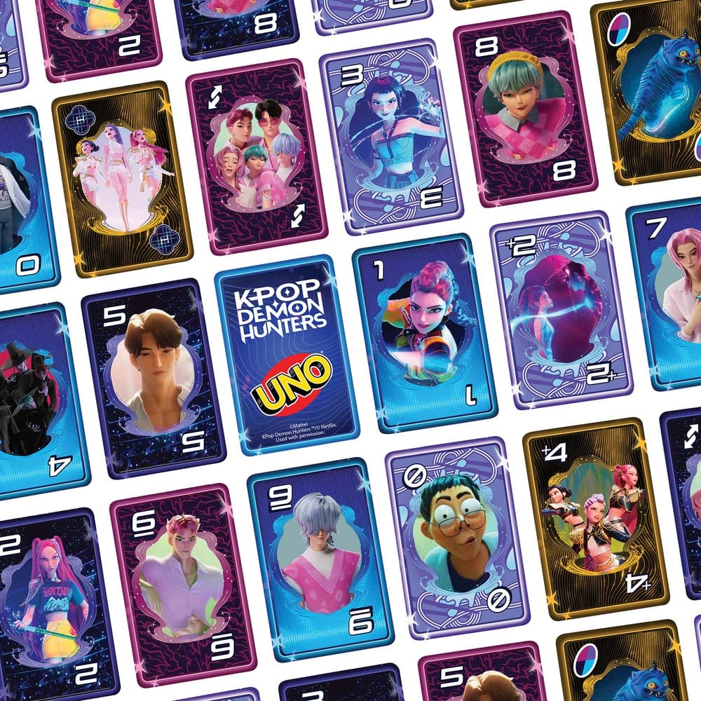 KPop Demon Hunters UNO Kartenspiel Image 9