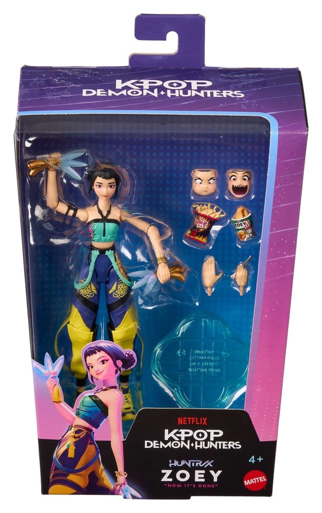 KPop Demon Hunters Actionfigur Huntrix Zoey (How It's Done) 14 cm Image 4