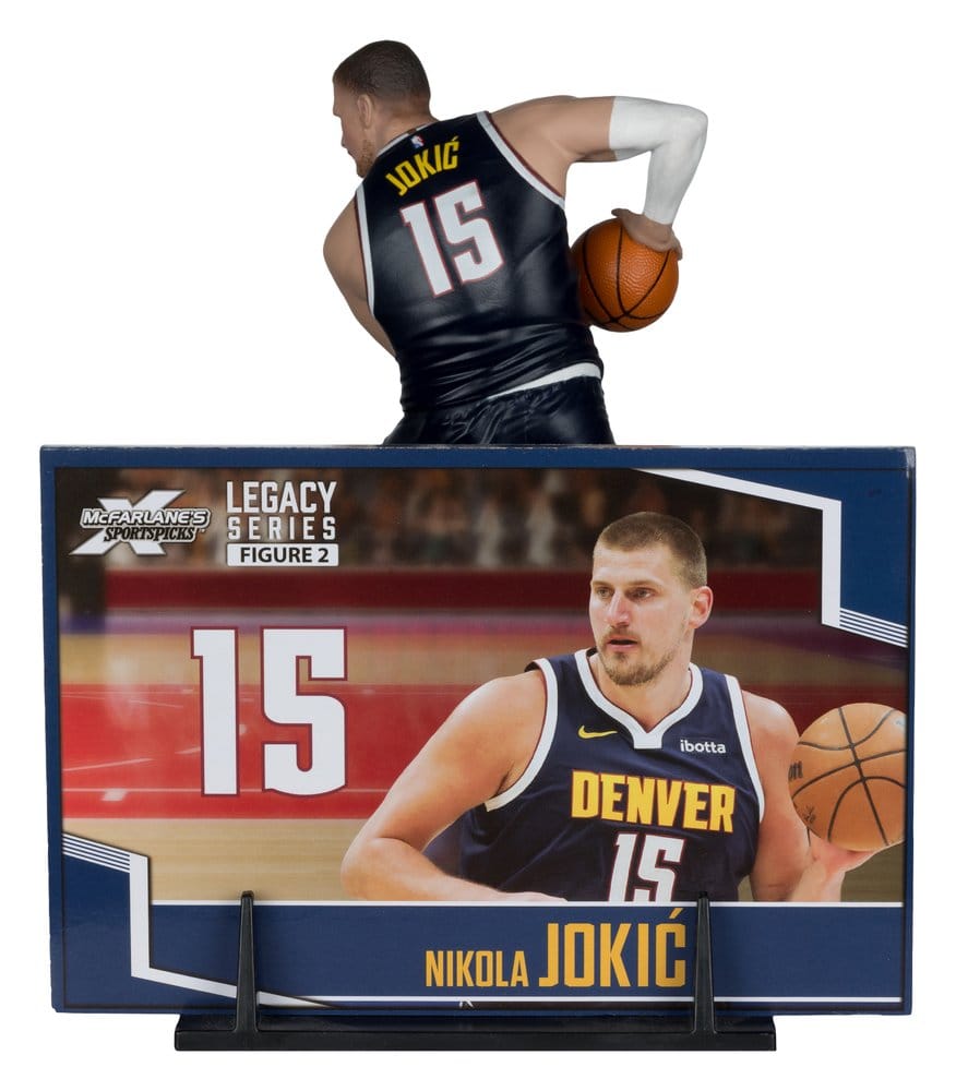 NBA McFarlane's SportsPicks Actionfigur Nikola Jokic (Denver Nuggets) 16 cm Image 5