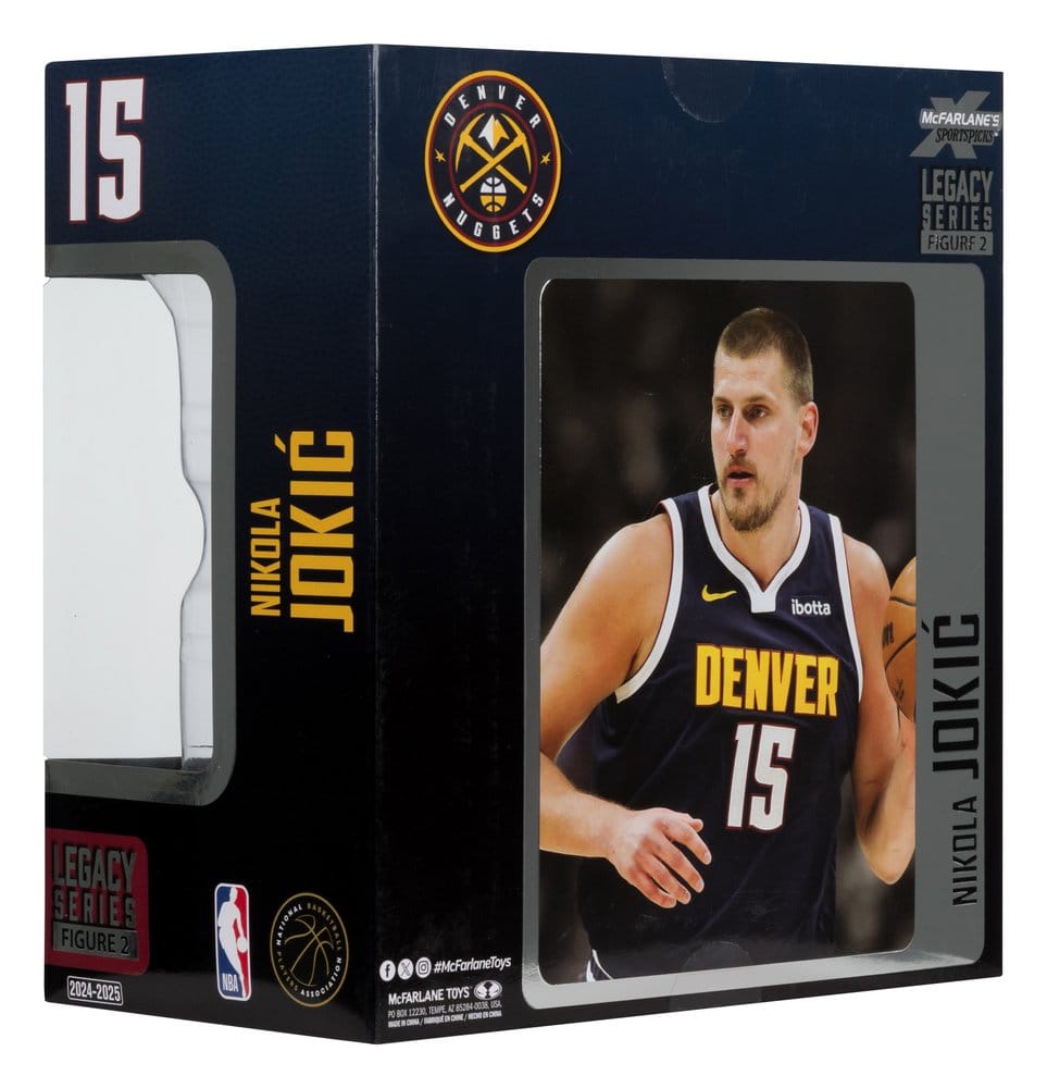 NBA McFarlane's SportsPicks Actionfigur Nikola Jokic (Denver Nuggets) 16 cm Image 8