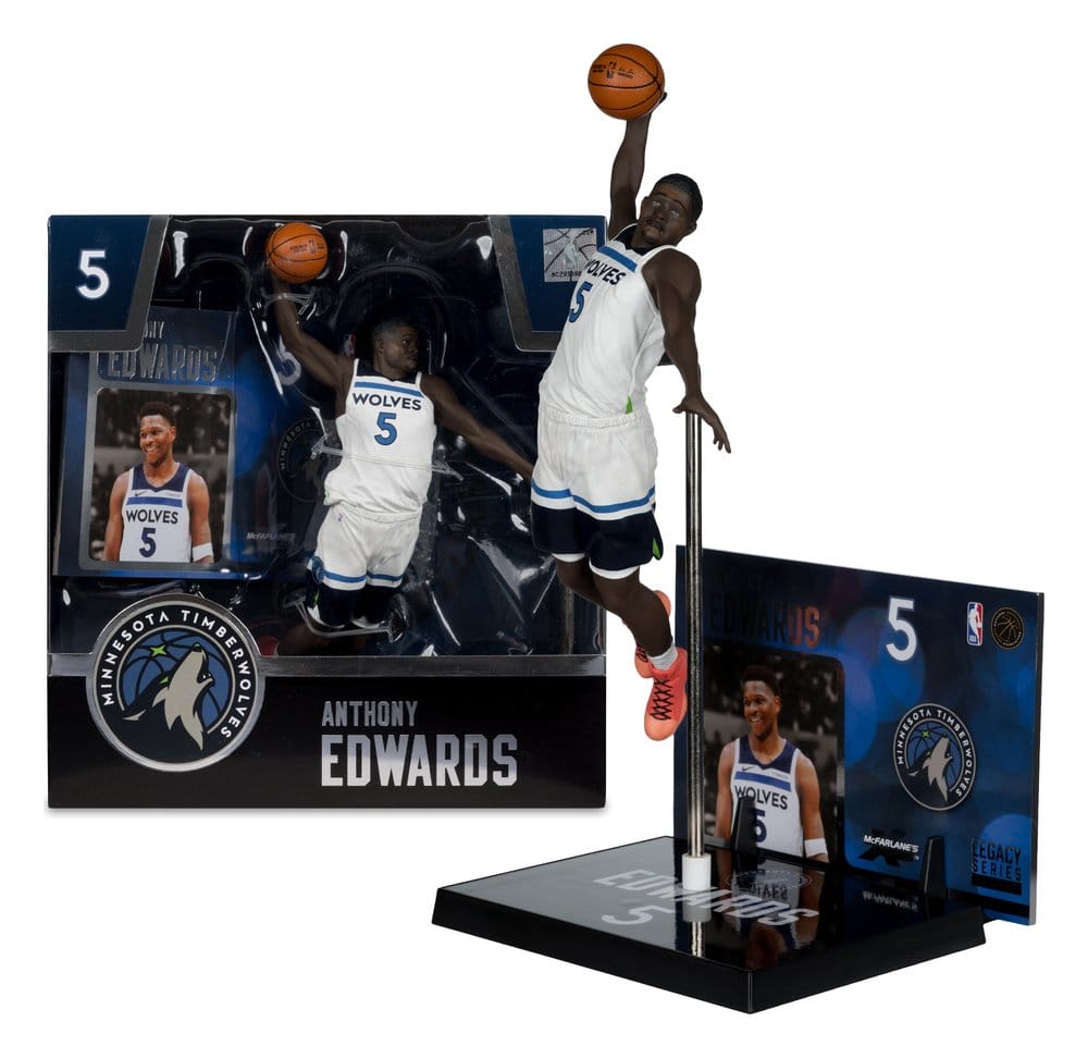 NBA McFarlane's SportsPicks Actionfigur Anthony Edwards (Minnesota Timberwolves) 21 cm Image 2