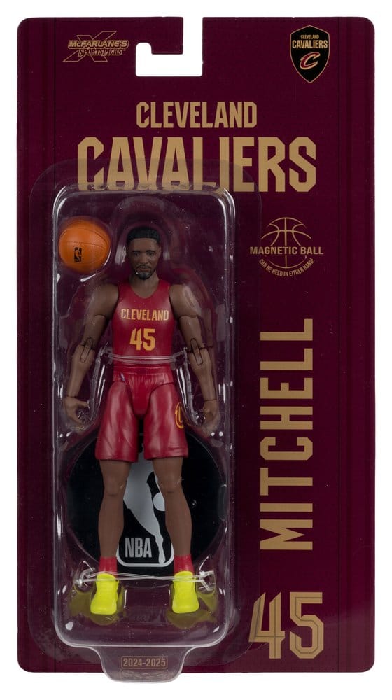 NBA SportsPicks Actionfigur Donovan Mitchell (Cleveland Cavaliers) 15 cm Image 7