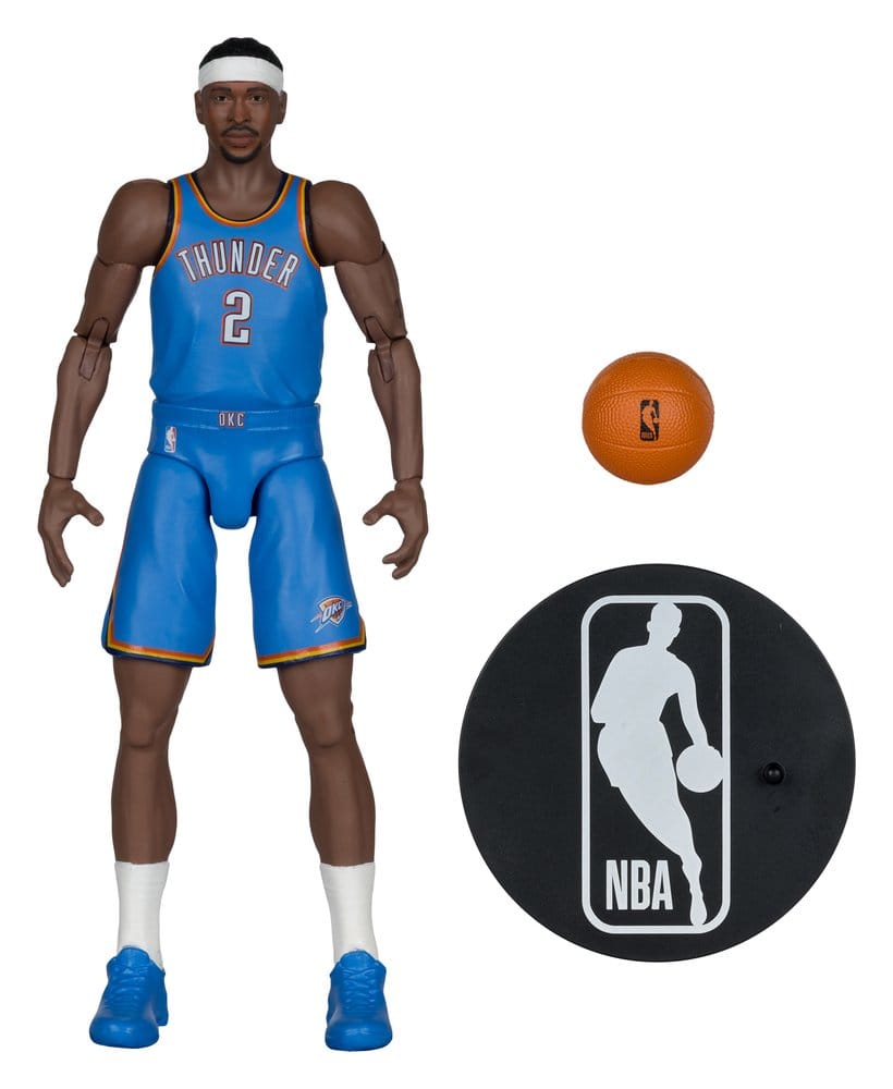 NBA SportsPicks Actionfigur Shai Gilgeous-Alexander (Oklahoma City Thunder) 16 cm Image 2