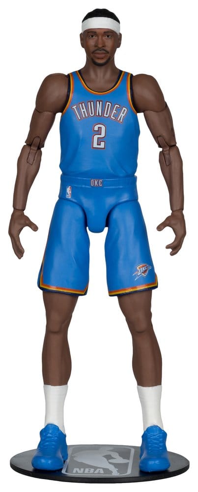 NBA SportsPicks Actionfigur Shai Gilgeous-Alexander (Oklahoma City Thunder) 16 cm Image 5