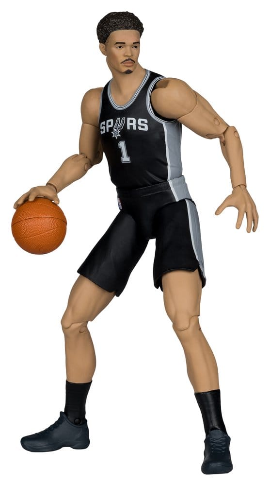 NBA SportsPicks Actionfigur Victor Wembanyama (San Antonio Spurs) 17 cm Image 1