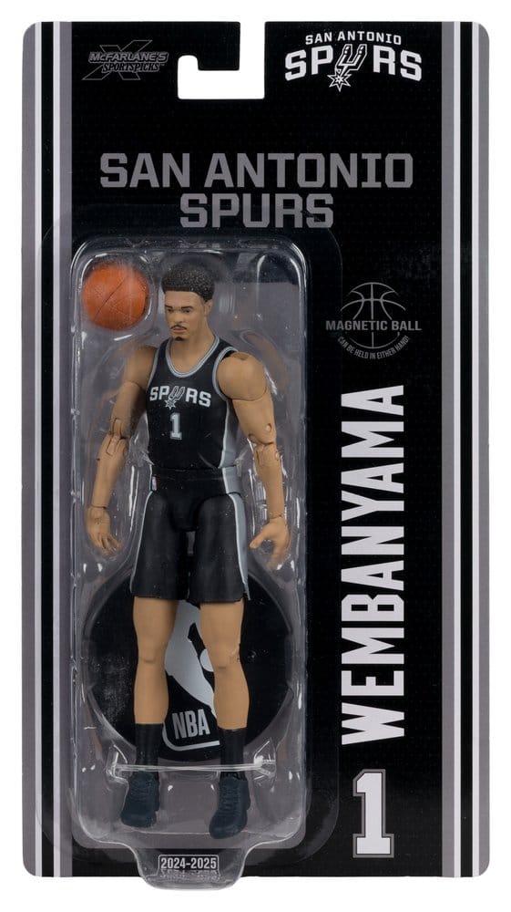 NBA SportsPicks Actionfigur Victor Wembanyama (San Antonio Spurs) 17 cm Image 7
